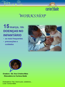 CartazWorkshopDoencasnoInfantario