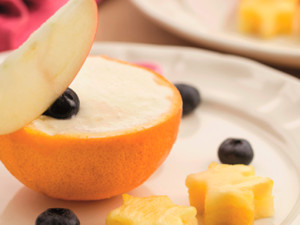 mousse iogurte laranja