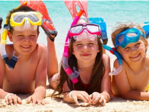 Cuidados redobrados com as criancas no verao